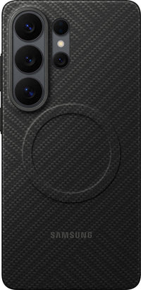 Samsung Galaxy S26 Ultra Carbon Magnet Qi2 -suojakuori, musta – kuva 1