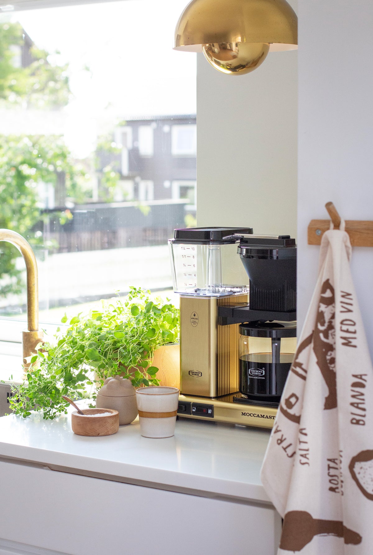 Moccamaster Optio kahvinkeitin, Gold