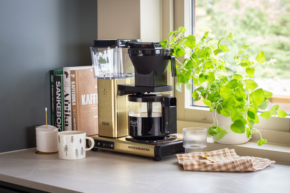 Moccamaster Optio kahvinkeitin, Gold