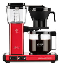 Moccamaster Optio kahvinkeitin, Red Metallic