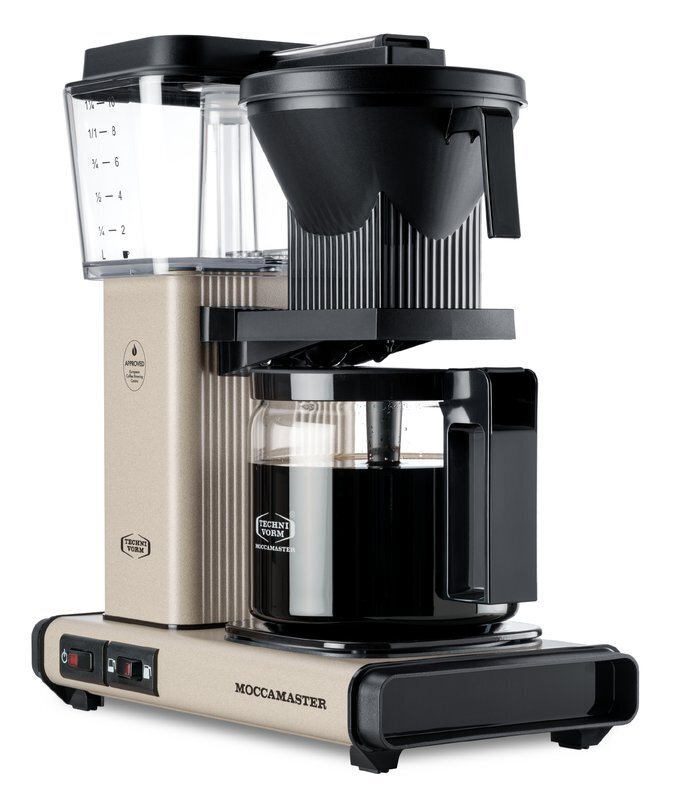 Moccamaster Optio kahvinkeitin, Sand Stone