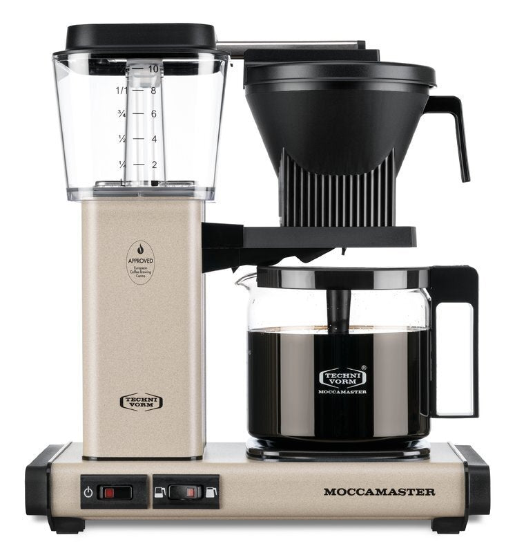 Moccamaster Optio kahvinkeitin, Sand Stone