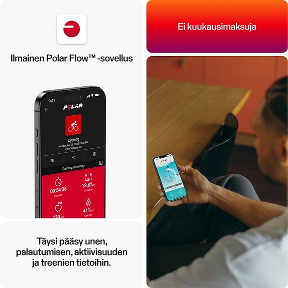 Polar Loop aktiivisuusranneke, S-L, musta