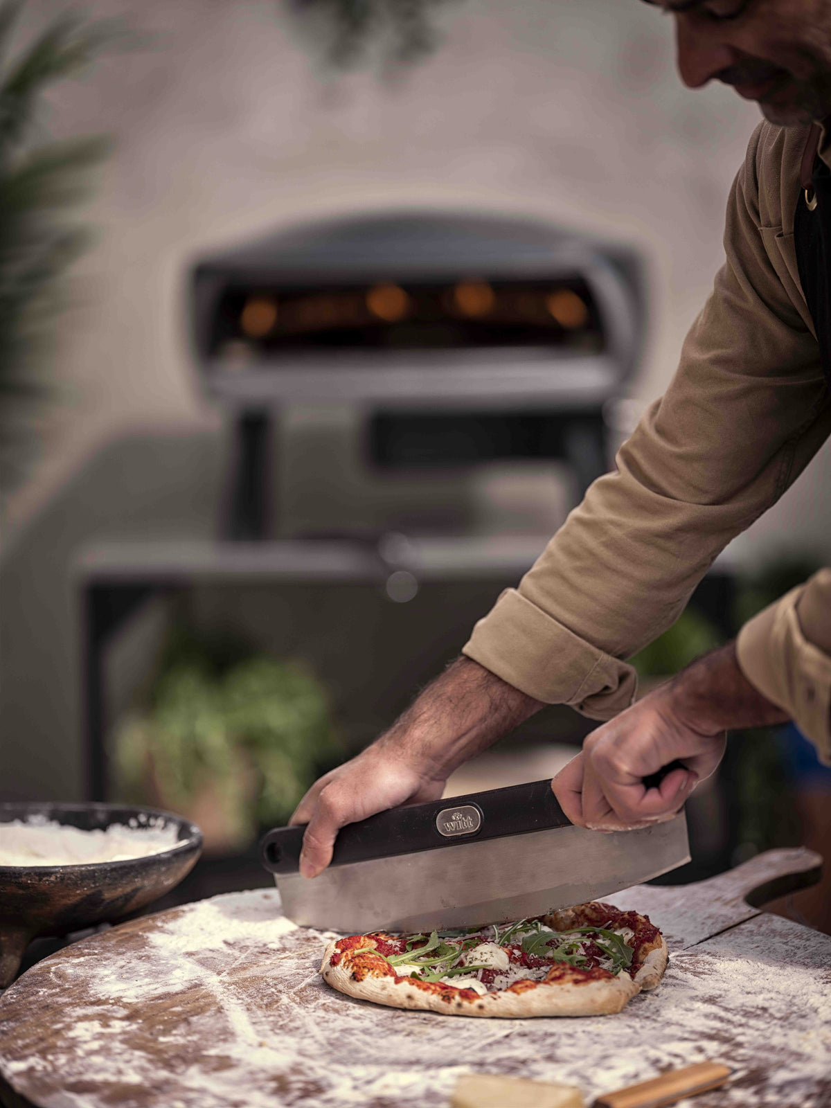 Witt Pizza Cutter Rocker Blade pizzaleikkuri, ruostumaton teräs – 6