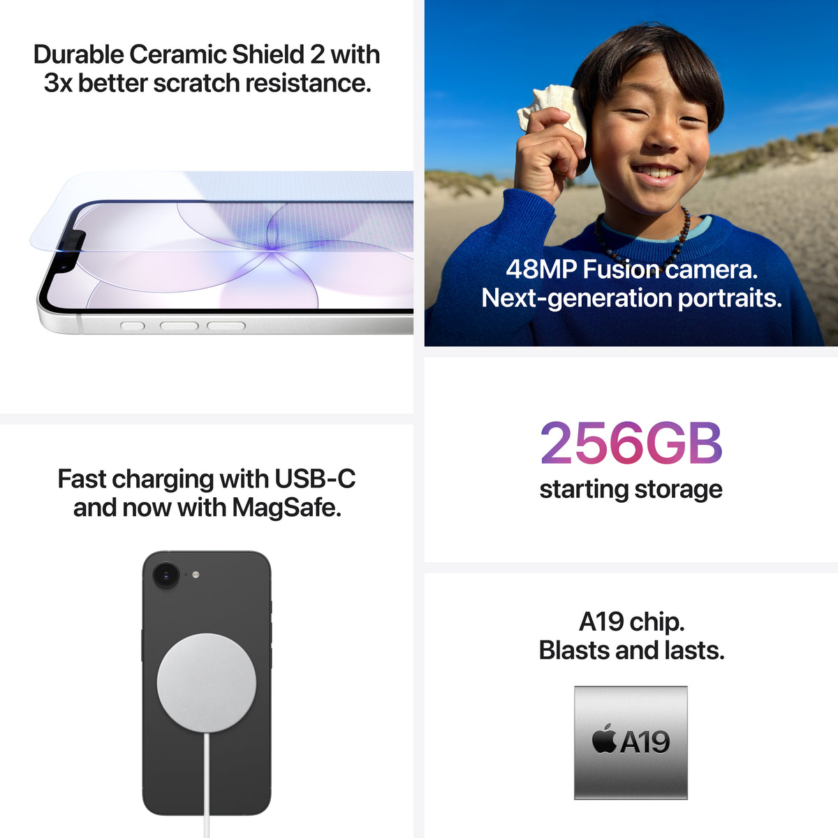 Apple iPhone 17e 512 Gt puhelin, pehmeänpinkki