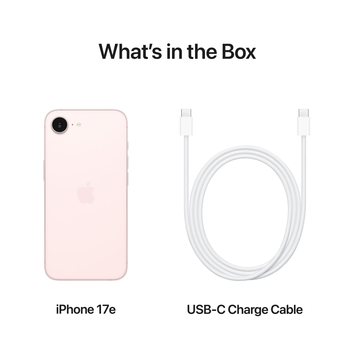 Apple iPhone 17e 512 Gt puhelin, pehmeänpinkki