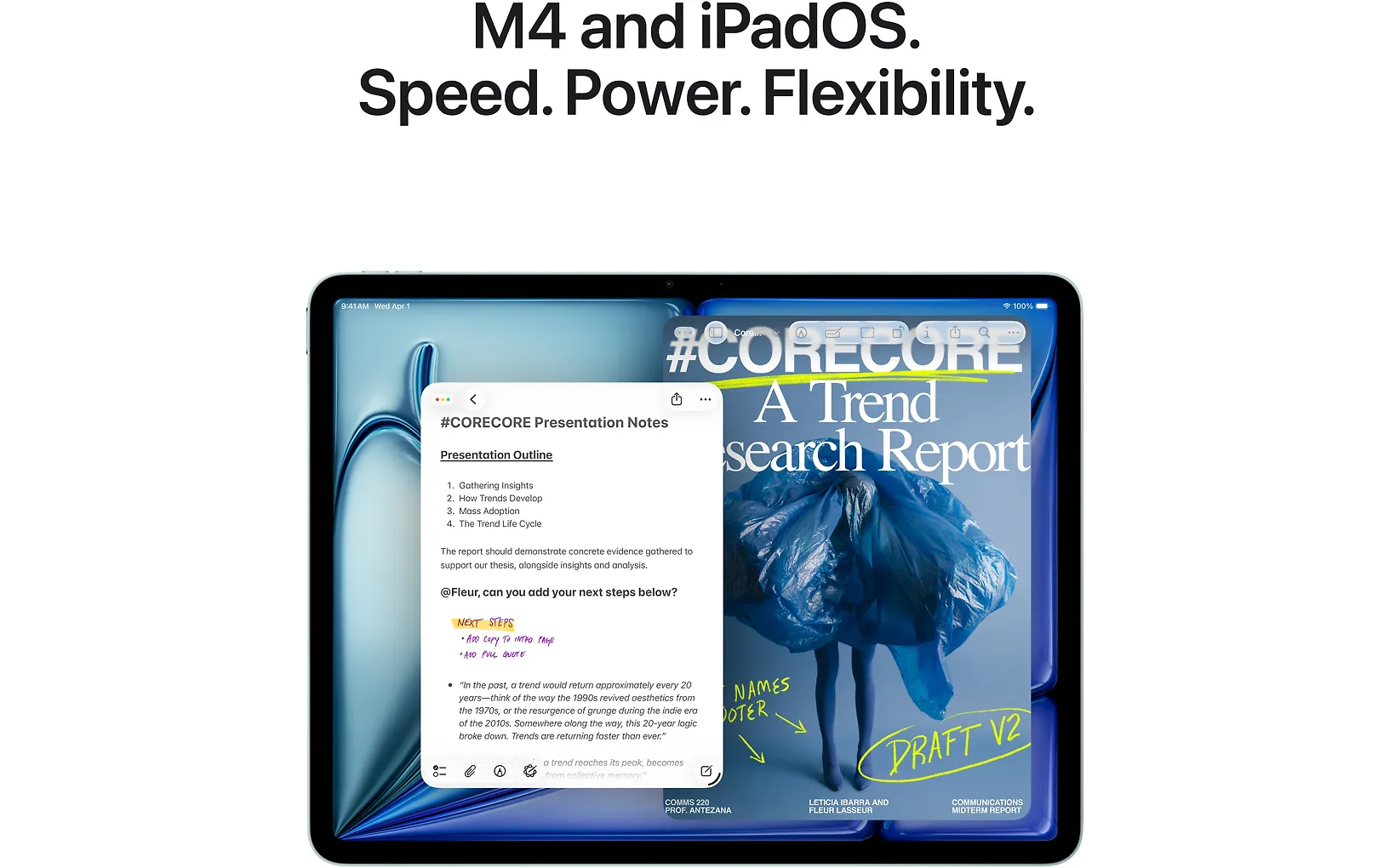 Apple iPad Air 11" M4 128 GB WiFi, rymdgrå
