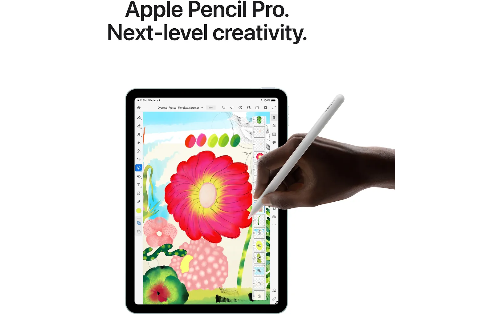 Apple iPad Air 13" M4 128 Gt WiFi, tähtiharmaa