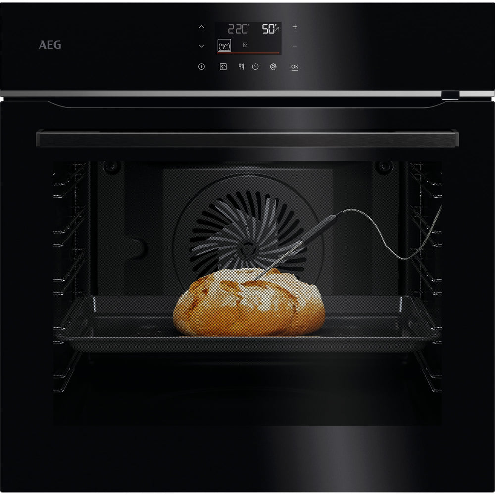 AEG TA5PB534PB 5000 SurroundCook® uuni SteamBake-toiminnolla, musta