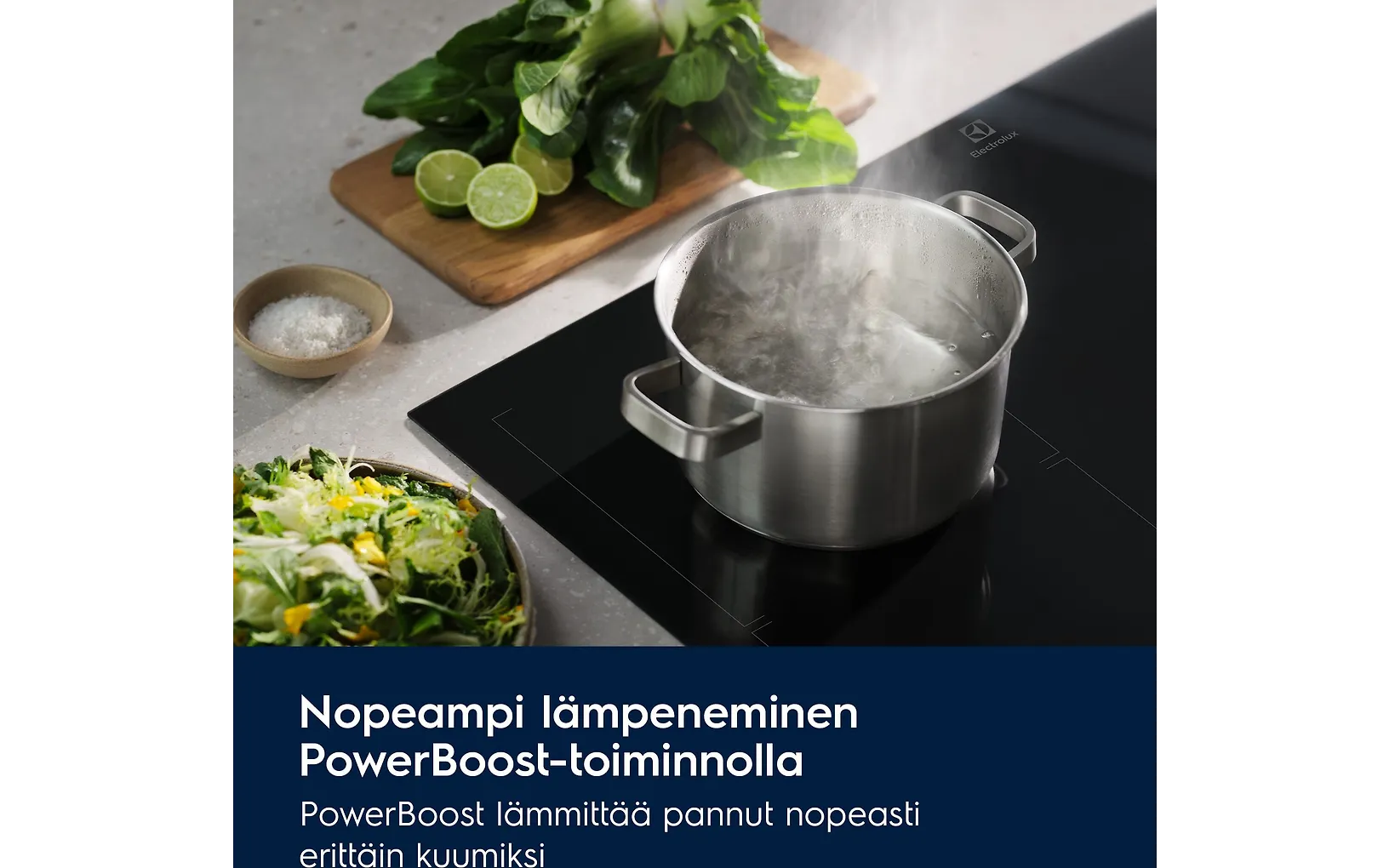 Electrolux HOB654F 600-seriens Bridge induktionshäll, 60 cm