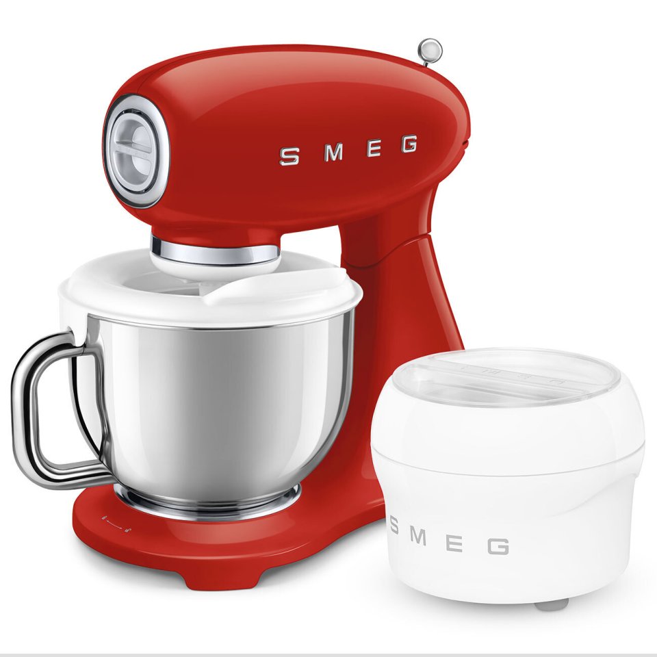 Smeg SMF05RDEU yleiskone, punainen