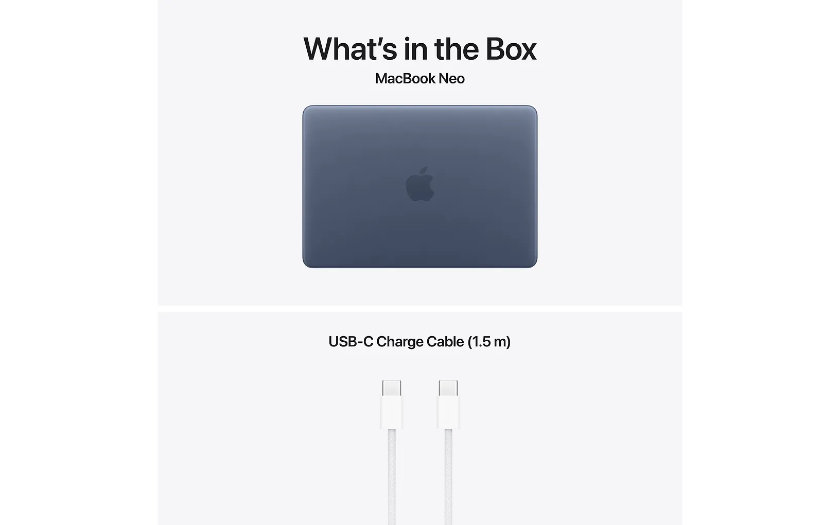 Apple MacBook Neo 13" A18 Pro 8 GB, 256 GB bärbar dator, indigo