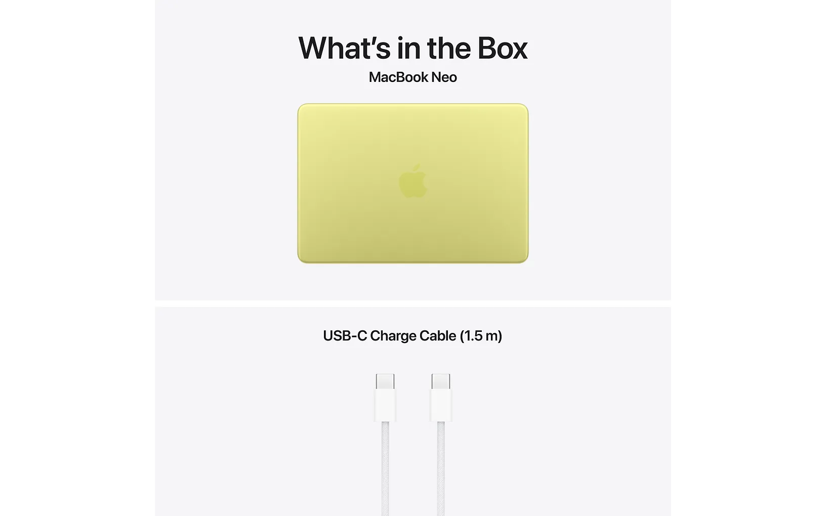 Apple MacBook Neo 13" A18 Pro 8 GB, 256 GB bärbar dator, Citrus
