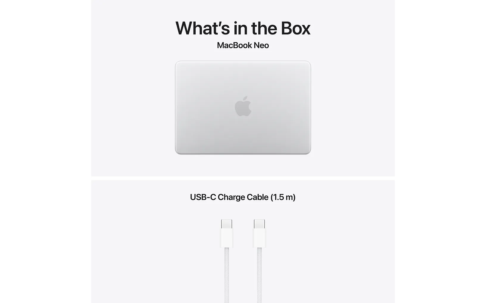 Apple MacBook Neo 13" A18 Pro 8 GB, 256 GB bärbar dator, silver
