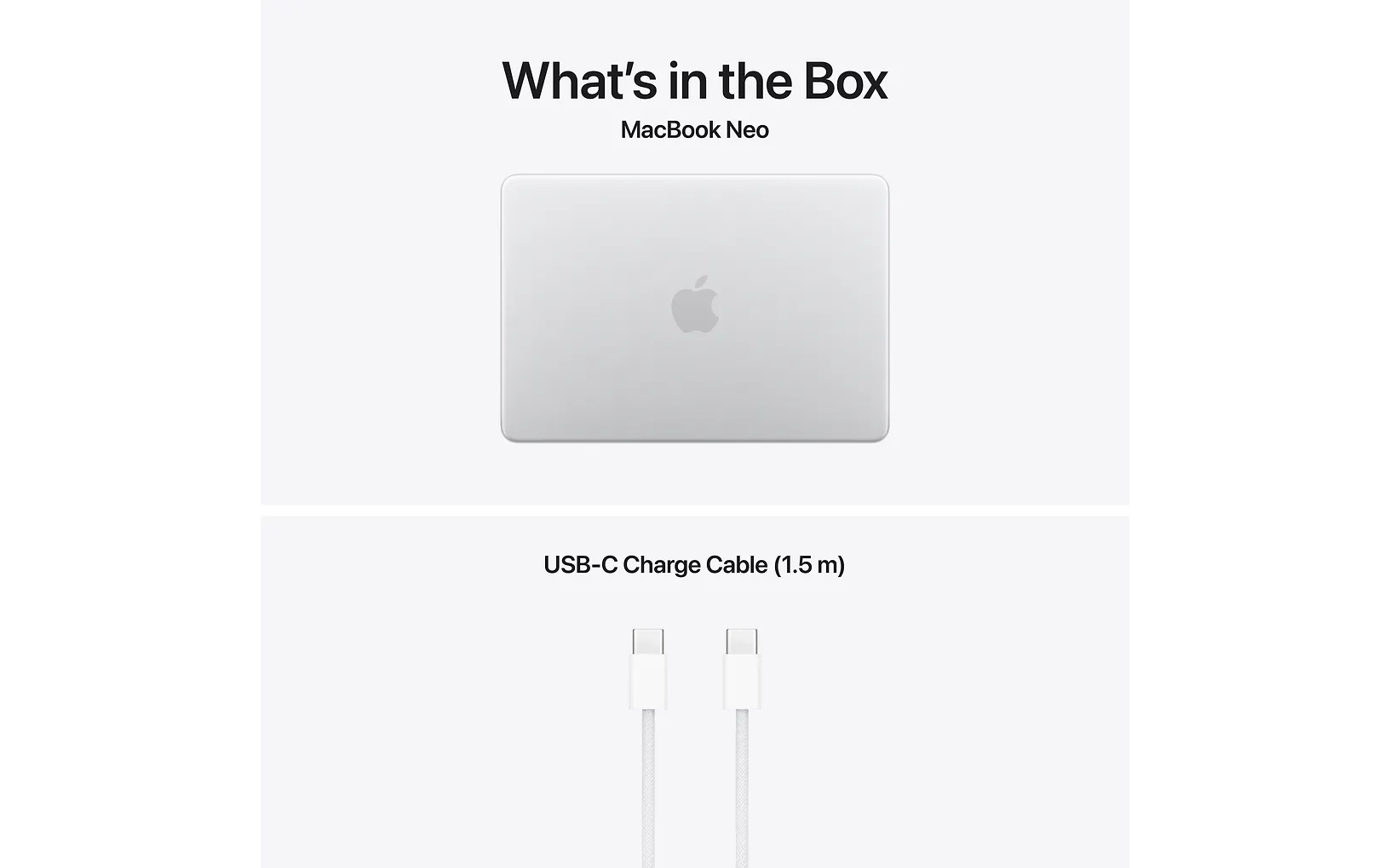 Apple MacBook Neo 13" A18 Pro 8 GB, 512 GB bärbar dator, silver