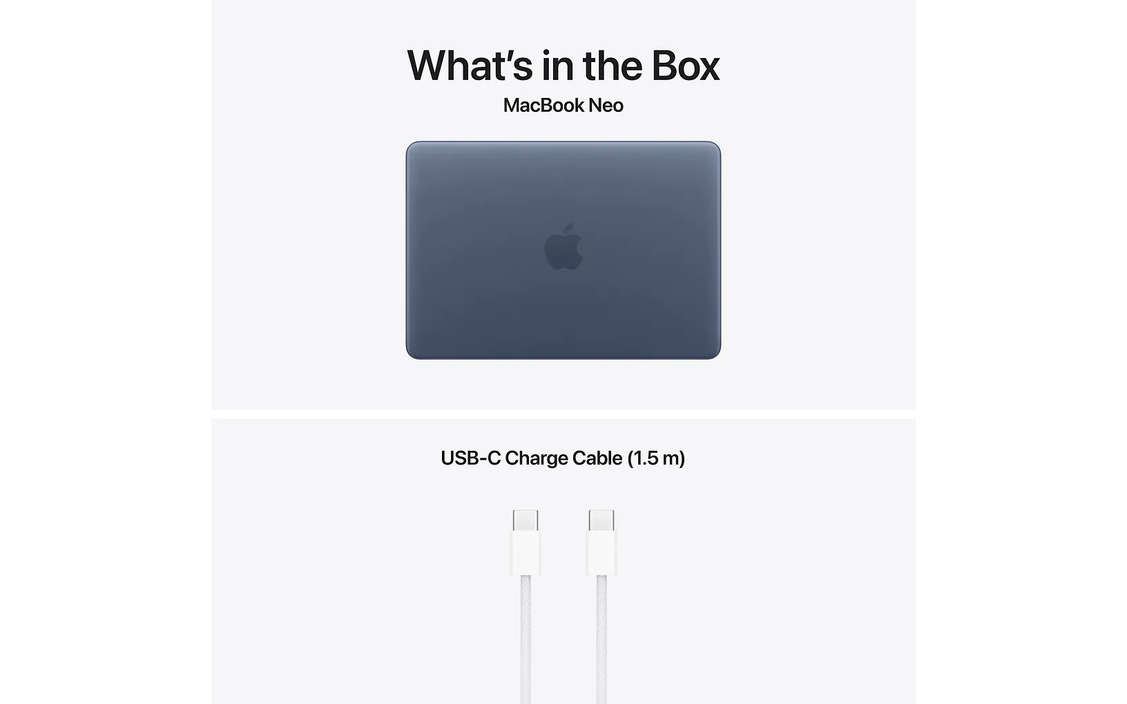 Apple MacBook Neo 13" A18 Pro 8 GB, 512 GB bärbar dator, indigo