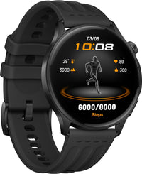OPPO Watch S älykello fluorokumirannekkeella, musta