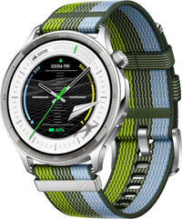 OPPO Watch S älykello tekstiilirannekkeella, hopea