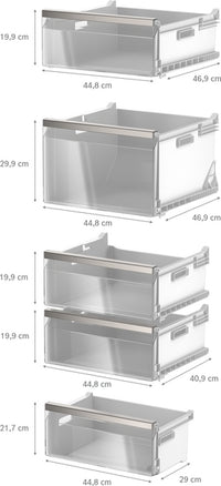 Siemens GS36NVICG iQ300 kaappipakastin, harjattu teräs, anti fingerprint