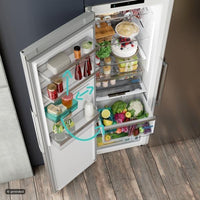Siemens GS36NVXCG iQ300 kaappipakastin, musta teräs