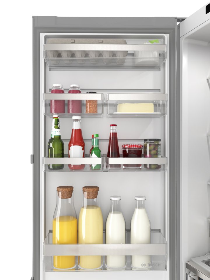 Bosch KSN36AICM Serie 6 jääkaappi, harjattu teräs, anti-fingerprint