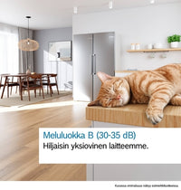 Bosch KSN36AICM Serie 6 jääkaappi, harjattu teräs, anti-fingerprint