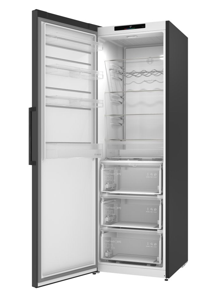 Bosch KSN36VCCG Serie 4 jääkaappi, harmaa