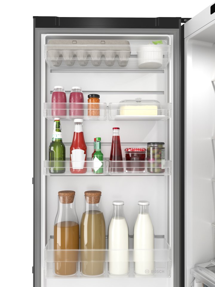 Bosch KSN36VCCG Serie 4 jääkaappi, harmaa