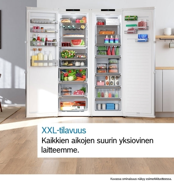 Bosch KSN36VCCG Serie 4 jääkaappi, harmaa