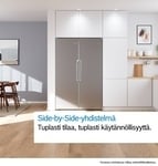 Bosch KSN36VIDG Serie 4 jääkaappi, harjattu teräs, anti-fingerprint