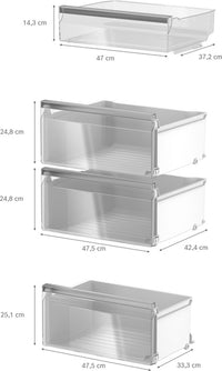 Bosch KSN36VLDG Serie 4 jääkaappi, inox-look