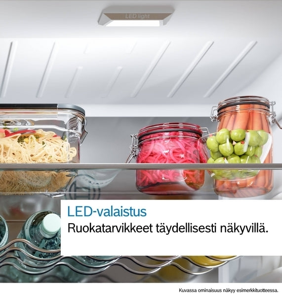 Bosch KSN36VLDG Serie 4 jääkaappi, inox-look
