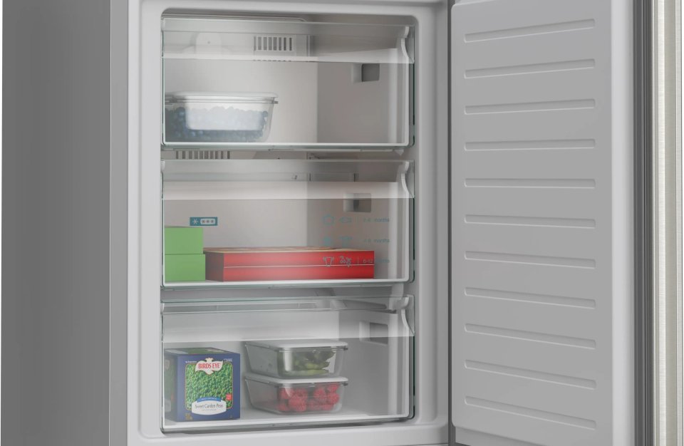 Siemens KG39NVIDG iQ300 jääkaappipakastin, ruostumaton teräs, 2 m