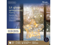 Lumineo Micro LED -tähtikoriste sisäkäyttöön