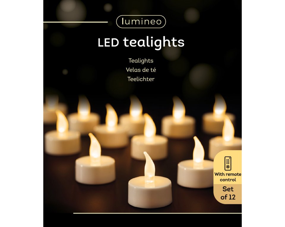 Lumineo paristokäyttöinen LED-tuikkusetti