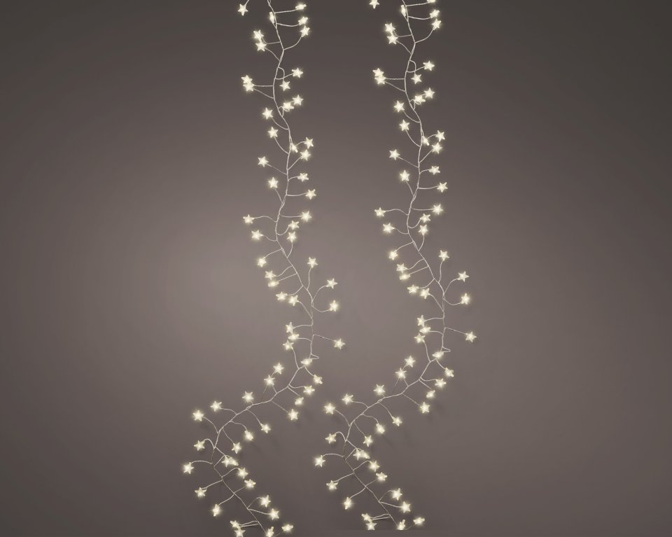 Lumineo kompakti Micro LED -tähtivalosarja, paristokäyttöinen