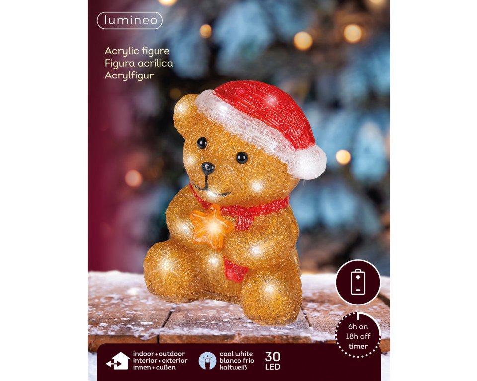 Lumineo LED-akryylinalle valoilla, sisä- ja ulkokäyttöön
