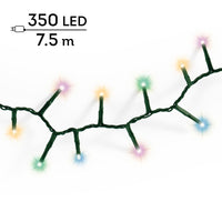 Lumineo Compact twinkle koristevalosarja, monivärinen, sisä- ja ulkokäyttöön