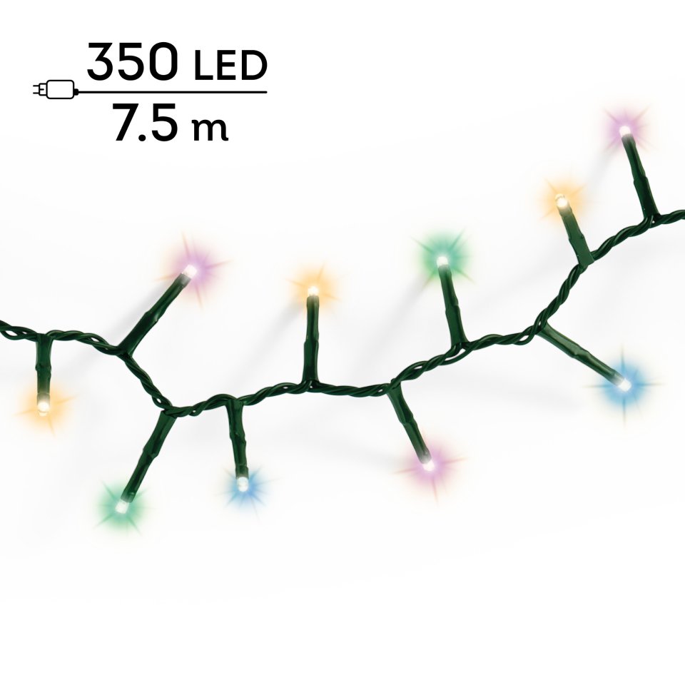 Lumineo Compact twinkle koristevalosarja, monivärinen, sisä- ja ulkokäyttöön
