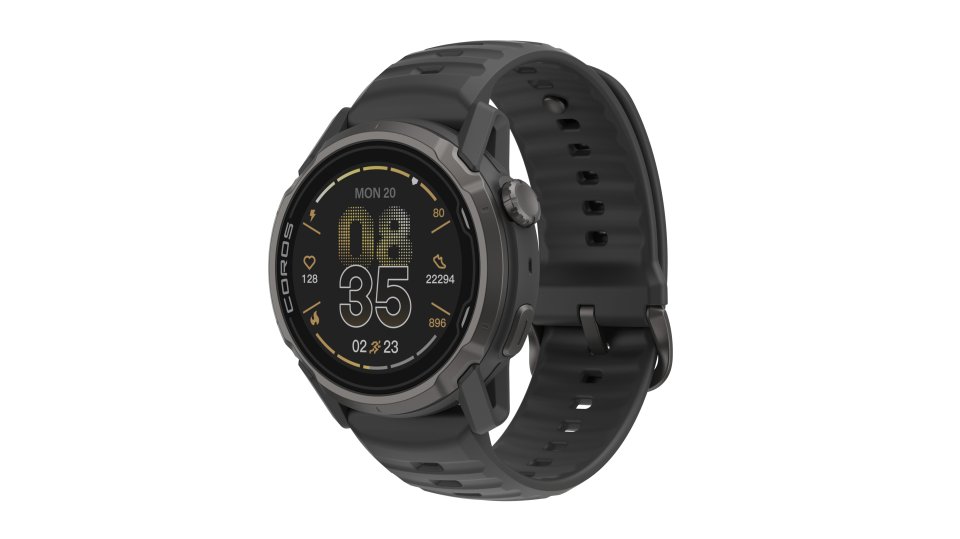 Coros Watch Apex 4 urheilukello, 46 mm, musta