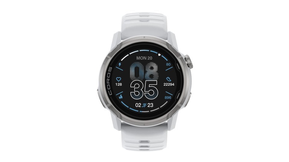 Coros Watch Apex 4 urheilukello, 42 mm, valkoinen