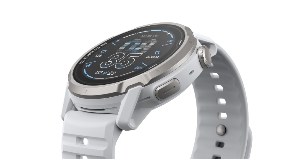 Coros Watch Apex 4 urheilukello, 46 mm, valkoinen