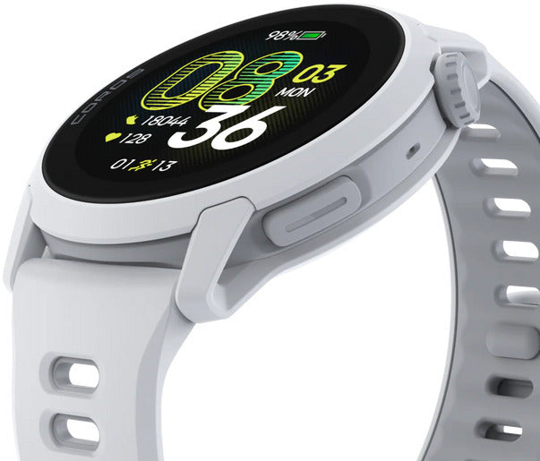 Coros Watch Pace 4 urheilukello, valkoinen silikonirannekkeella