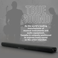 Yamaha ATS-B300 Dolby Atmos soundbar, musta