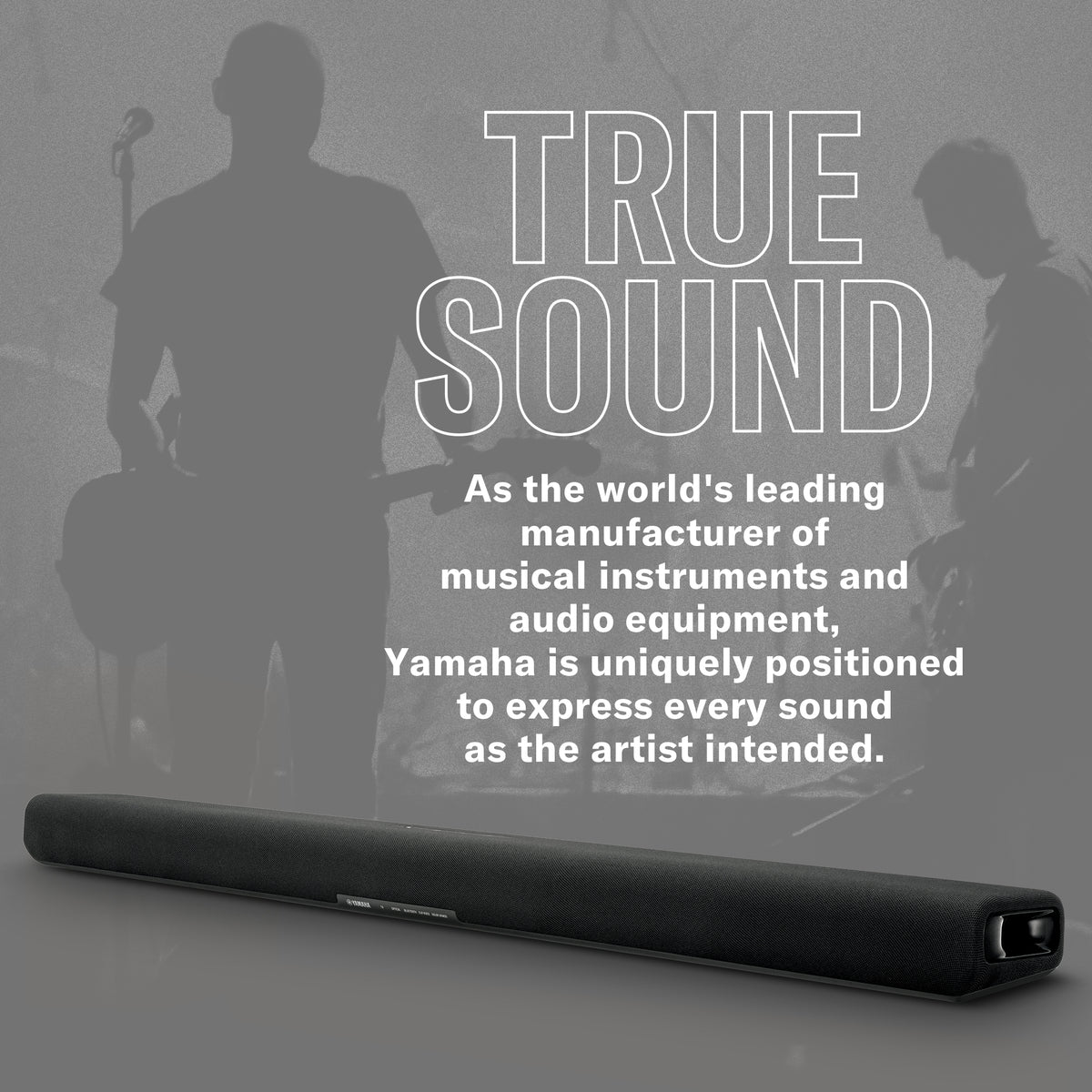 Yamaha ATS-B300 Dolby Atmos soundbar, musta