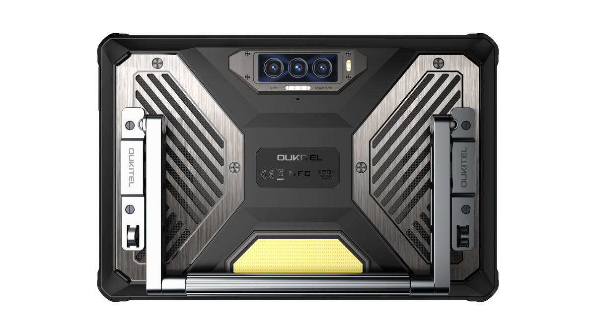 Oukitel RT10 5G tabletti, 512/12 Gt, musta