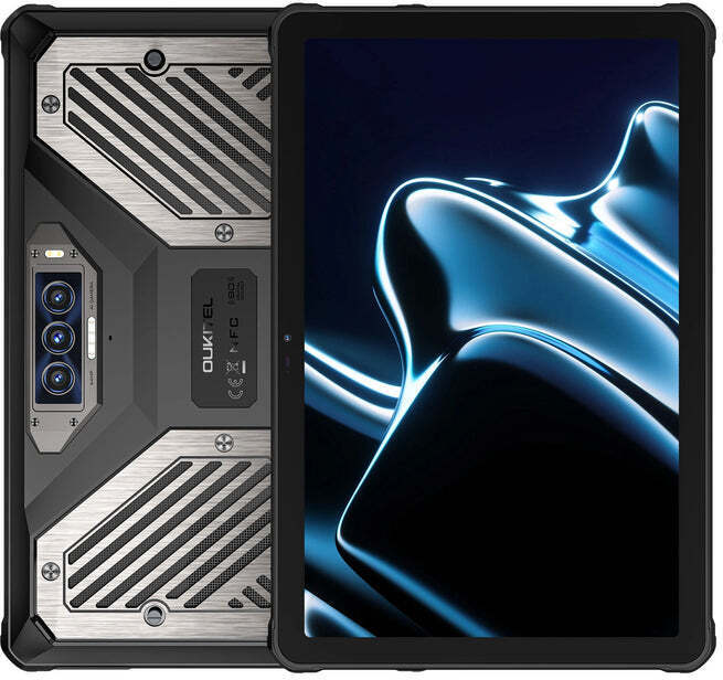 Oukitel RT10 5G tabletti, 512/12 Gt, musta