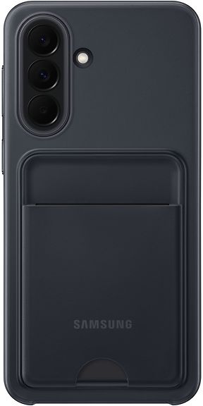 Samsung A37 Card Slot Case suojakuori, musta – kuva 1