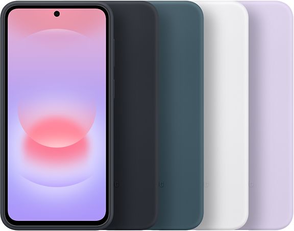 Samsung A37 Silicone Case suojakuori, musta – kuva 6