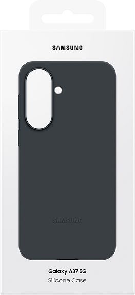 Samsung A37 Silicone Case suojakuori, musta – kuva 7